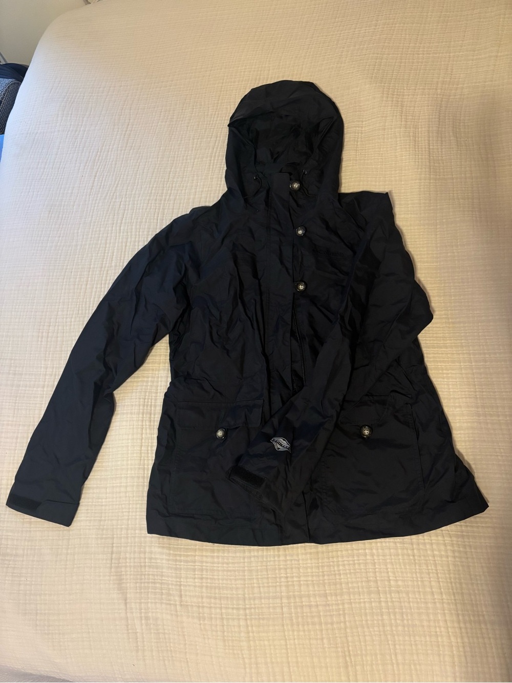 Columbia Women's Black Rain Jacket